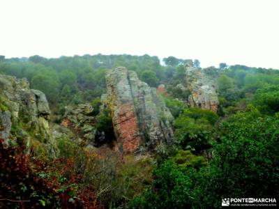 Comarca La Siberia; altube montañeros de monfrague la mira gredos puente almudena